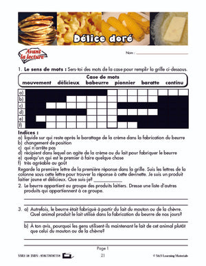 C'est un fait :  « Délice doré » 4e année