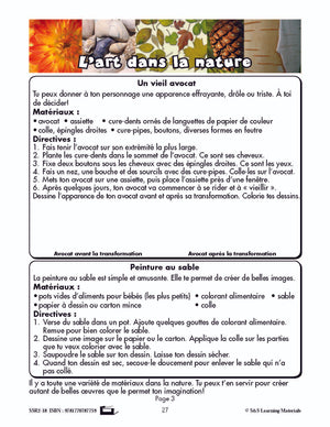 C'est un fait :  « L'art dans la nature » 4e année