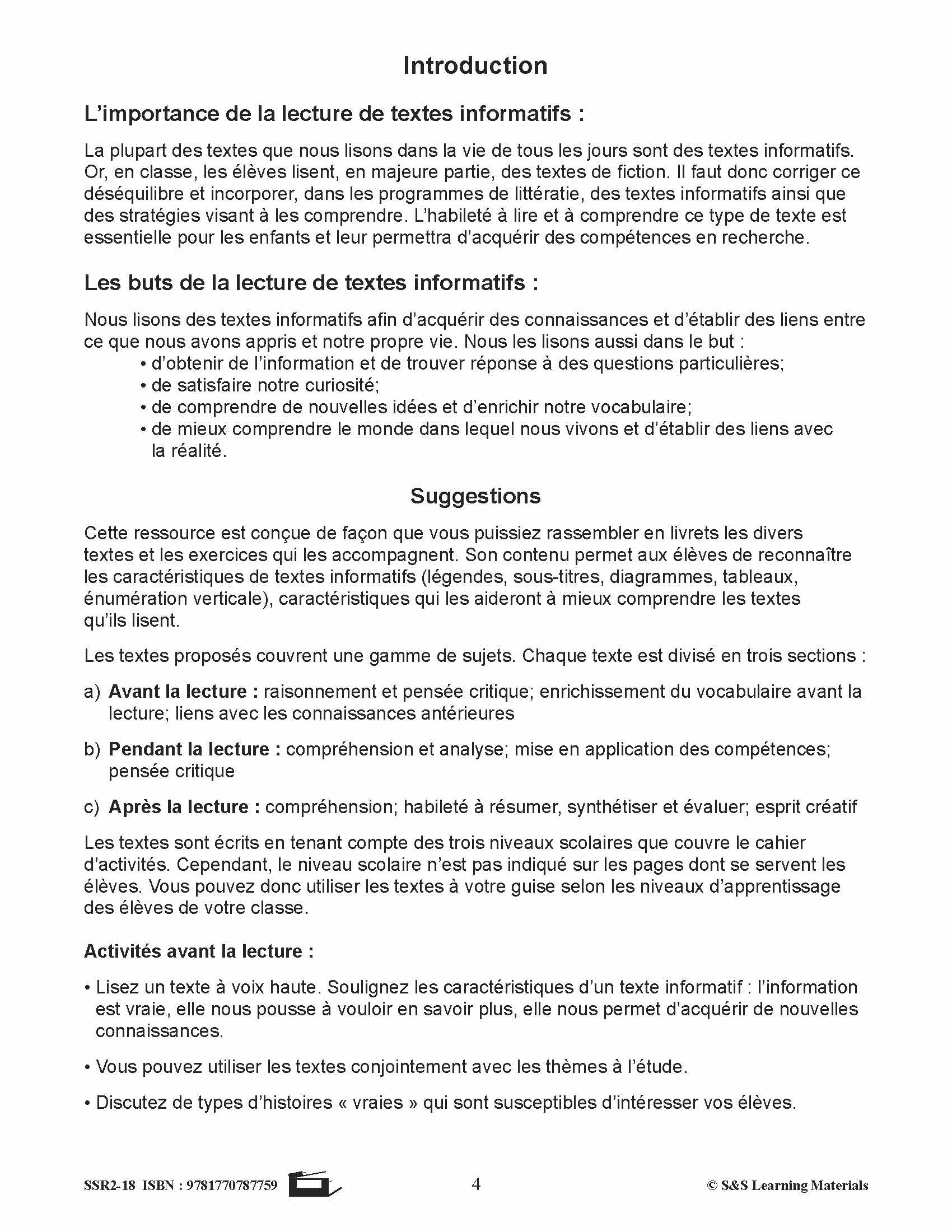 C'est un fait :  « Poisson fantôme » 5e année