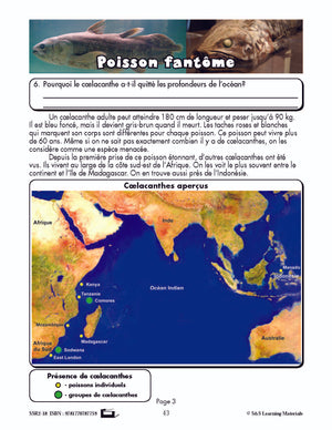 C'est un fait :  « Poisson fantôme » 5e année