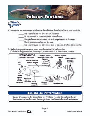 C'est un fait :  « Poisson fantôme » 5e année