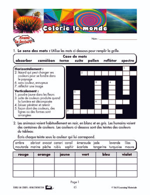 C'est un fait :  « Colorie le monde » 5e année