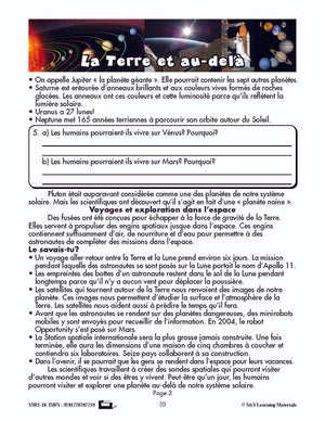 C'est un fait :  « La Terre et au-delà » 5e année