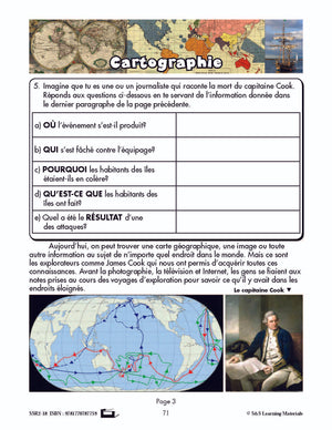 C'est un fait :  « Cartographie » 6e année