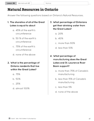 Ontario Grade 3 Social Studies Curriculum Savings Bundle!