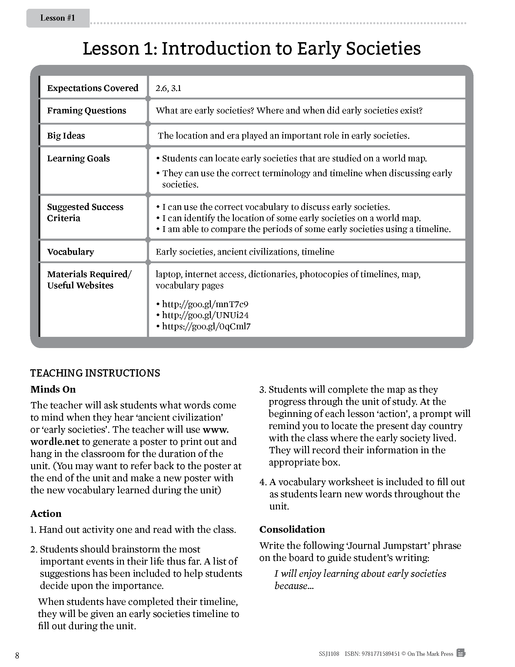 Ontario Grade 4 Social Studies Curriculum Savings Bundle!