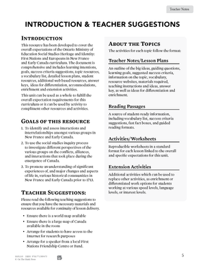 Ontario Grade 5 Social Studies Curriculum Savings Bundle!