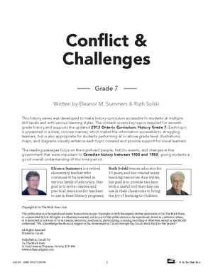 Ontario Grade 7 History Curriculum Savings Bundle!