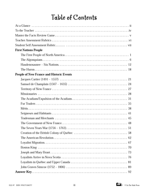 Ontario Grade 7 History Curriculum Savings Bundle!