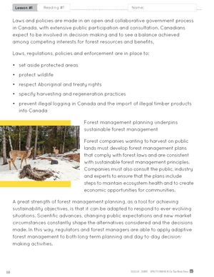 Ontario Grade 8 Geography Curriculum Savings Bundle!