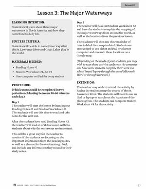 Ontario Grade 7 History & Geography 4 Book Curriculum Savings Bundle!