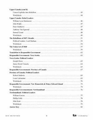 Ontario Grade 7 History & Geography 4 Book Curriculum Savings Bundle!