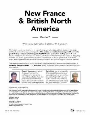 Ontario Grade 7 History & Geography 4 Book Curriculum Savings Bundle!