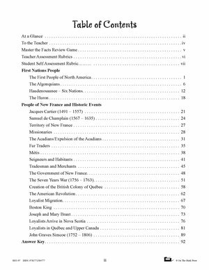 Ontario Grade 7 History & Geography 4 Book Curriculum Savings Bundle!