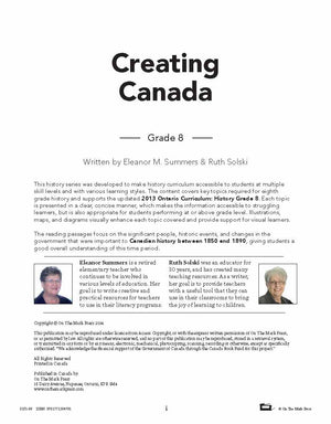 Ontario Grade 8 History & Geography 4 Book Curriculum Savings Bundle!