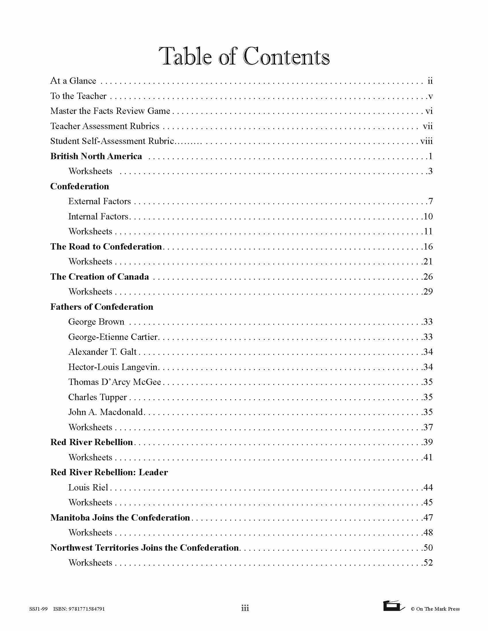 Ontario Grade 8 History & Geography 4 Book Curriculum Savings Bundle!