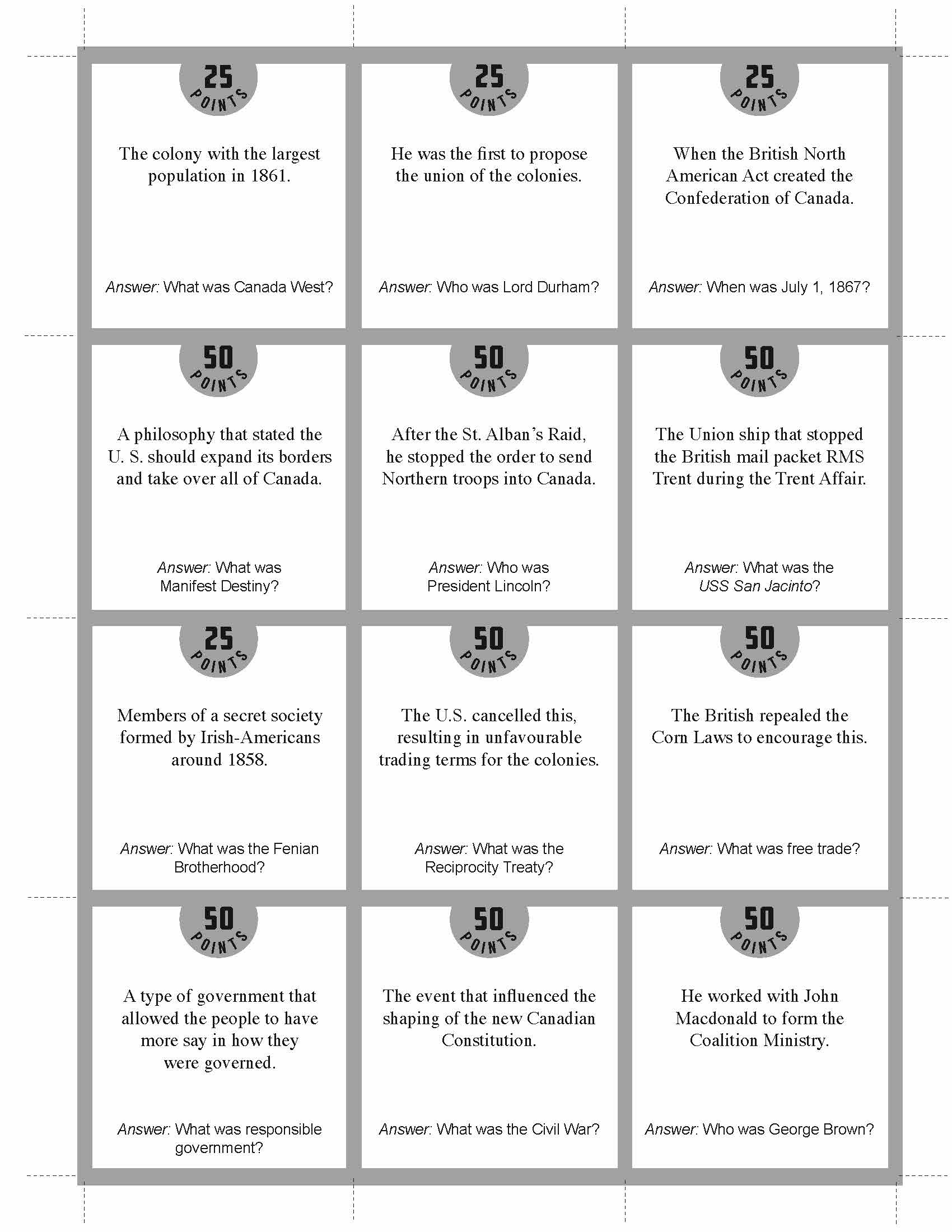 Ontario Grade 8 History & Geography 4 Book Curriculum Savings Bundle!