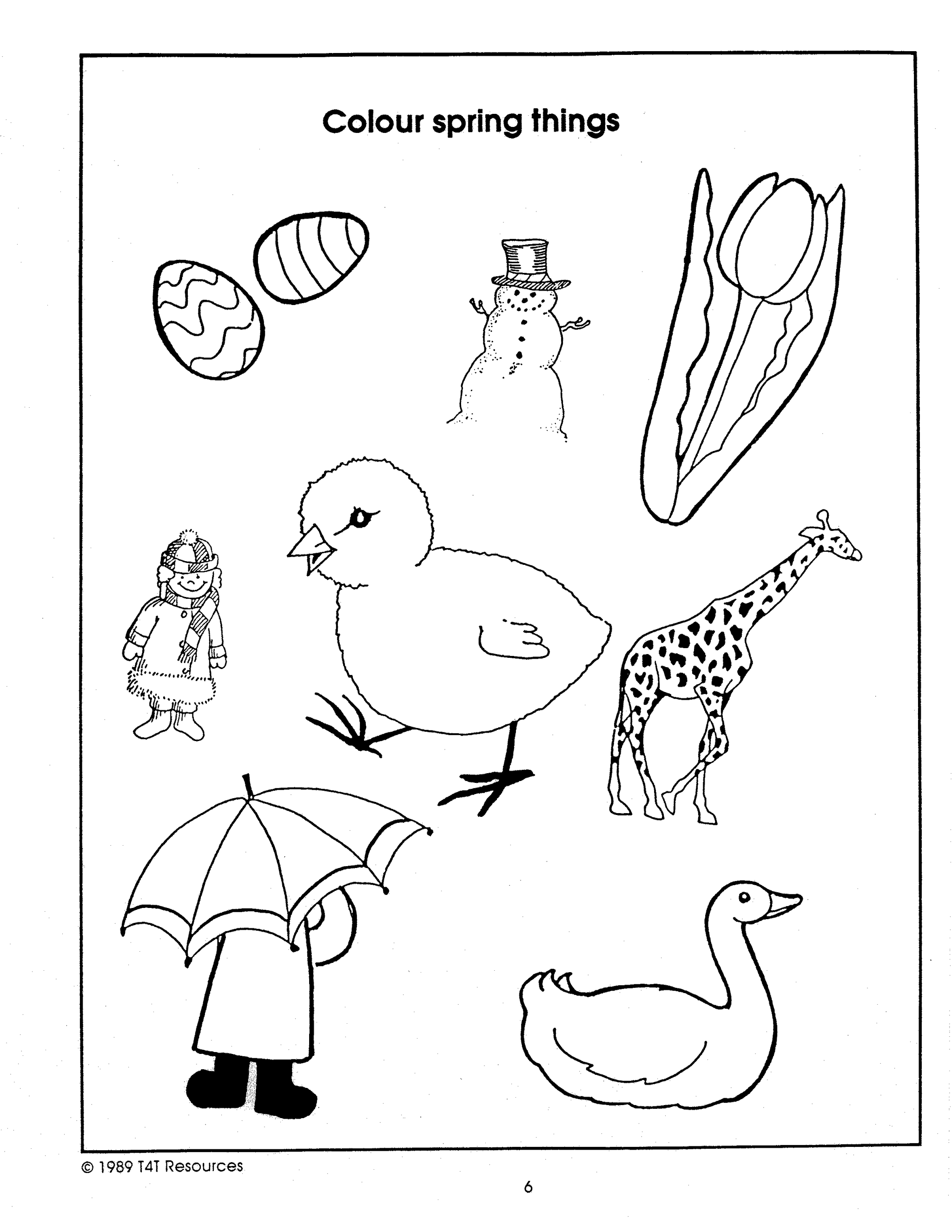 Spring - An Integrated Theme Unit Kindergarten