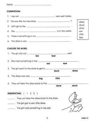 Sight Word Stories & Seatwork Activities (Book 2) Gr. 2-4
