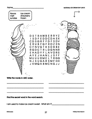 Holiday Word Searches Gr. 2-4