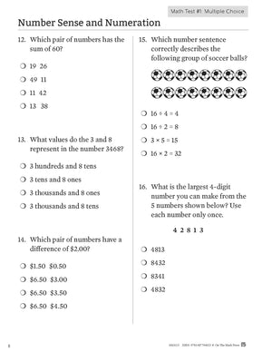 Ontario Grade 3 Math & Language Test Prep Guide