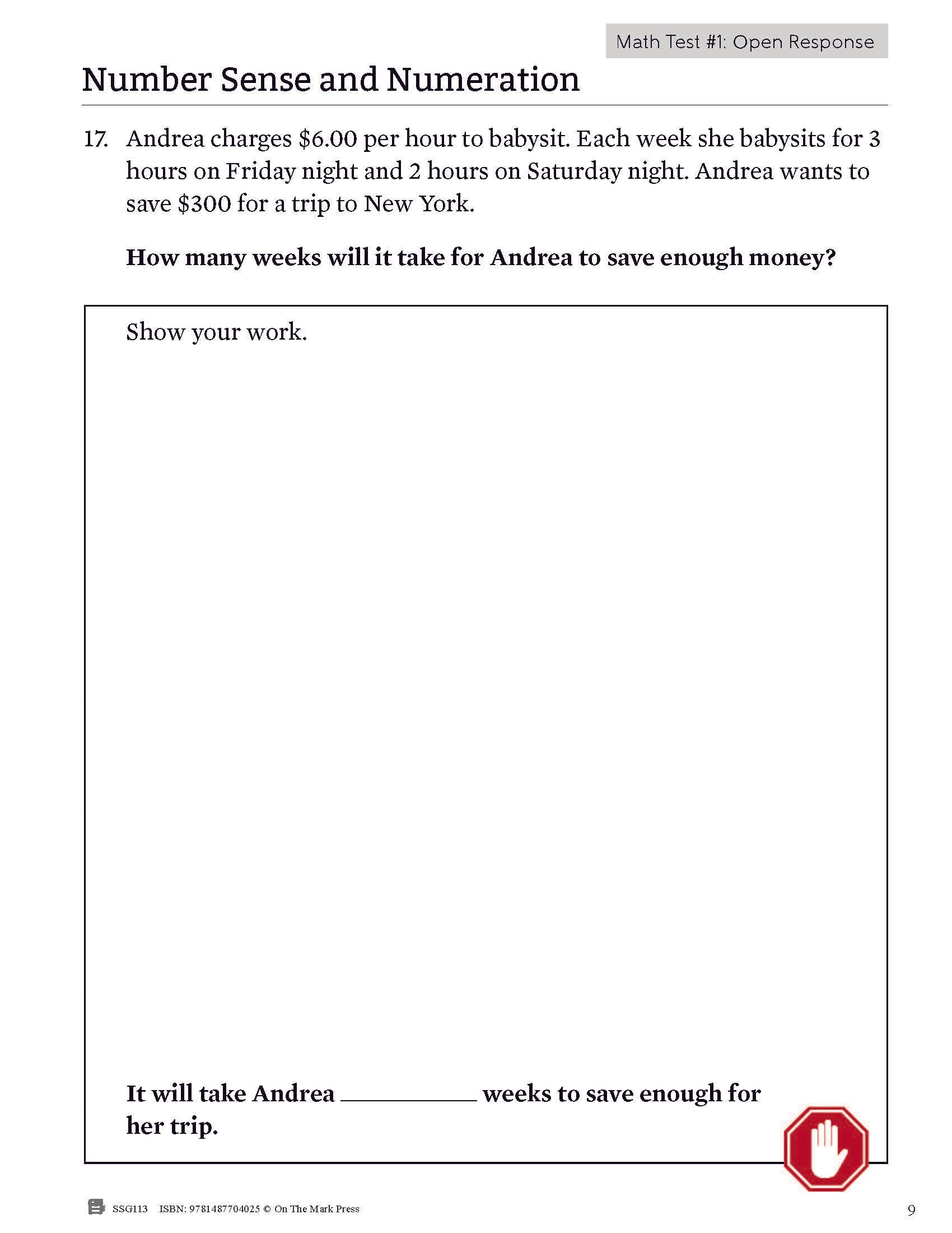 Ontario Grade 3 Math & Language Test Prep Guide