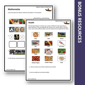 Learning About the Nehiyawak Nation Grade 1 Google Slides & Printables Distance Learning