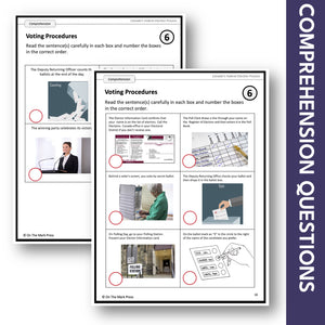 How do we vote? Google Slides & Printables! Interest Level Gr. 4-8, Reading Level Gr. 7-8