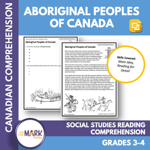 Aboriginal Peoples of Canada: A Social Studies/Reading Google Slides Gr. 3-4