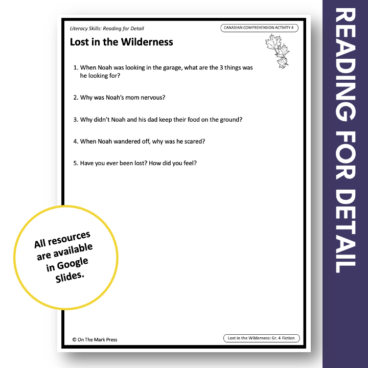 Pioneer Settlement:  A CDN Social Studies Reading Lesson Gr. 3-4 Google Slides