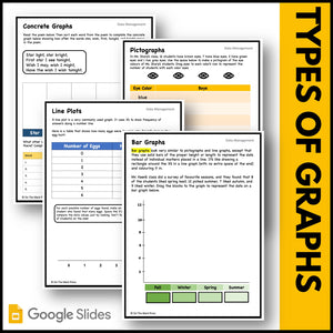Canadian Data Management Grade 2 Google Slides & Printables