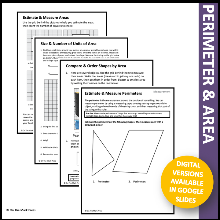 Canadian Measurement Grade 3 Google Slides & Printables