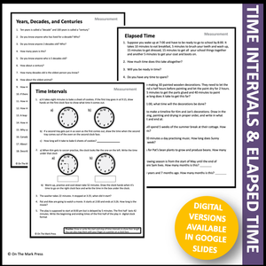 Canadian Measurement Grade 4 Google Slides & Printables
