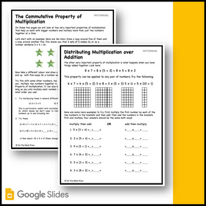 Canadian Patterning Grade 4 Google Slides & Printables
