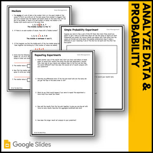 Canadian Data Management Grade 4 Google Slides & Printables