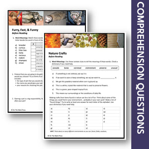 Just the Facts: Non-Fiction Reading Grade 4 Digital Google Slides Activities