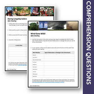 Just the Facts: Non-Fiction Reading Grade 5 Digital Google Slides Activities