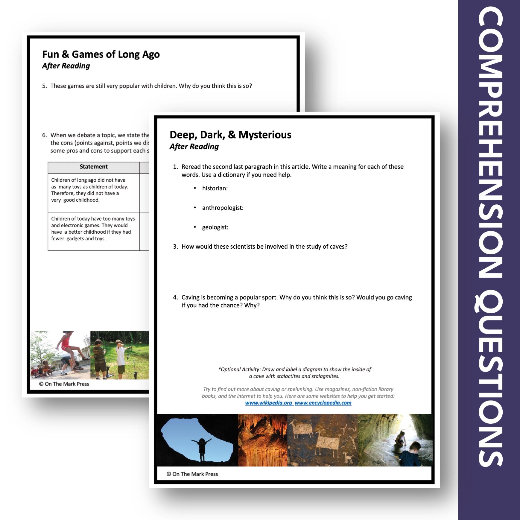 Just the Facts: Non-Fiction Reading Grade 6 Digital Google Slides Activities