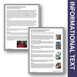 How Recycling Works Gr. 5-8 Google Slides & Printables