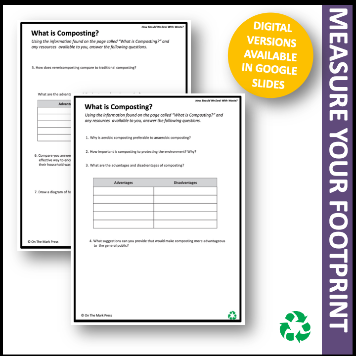 What is Composting? Google Slides & Printables Lesson Grades 5-8