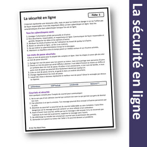 Sécurité et confidentialité 4e-6e année Google glisse l’activité numérique