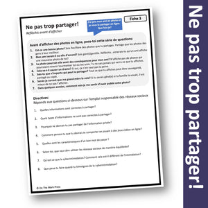 Sécurité et confidentialité 4e-6e année Google glisse l’activité numérique