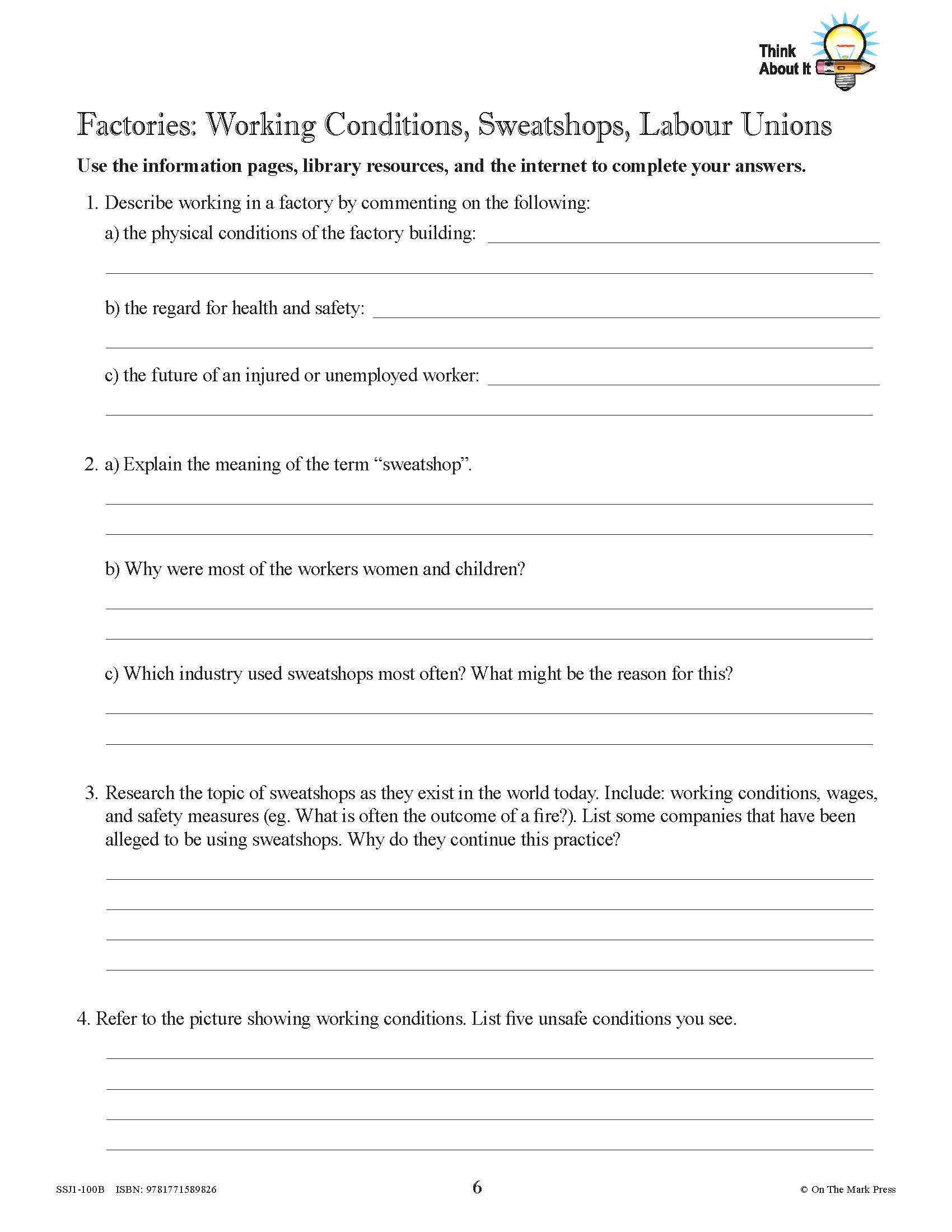 Canada: A Changing Society -10/pk Workbooks