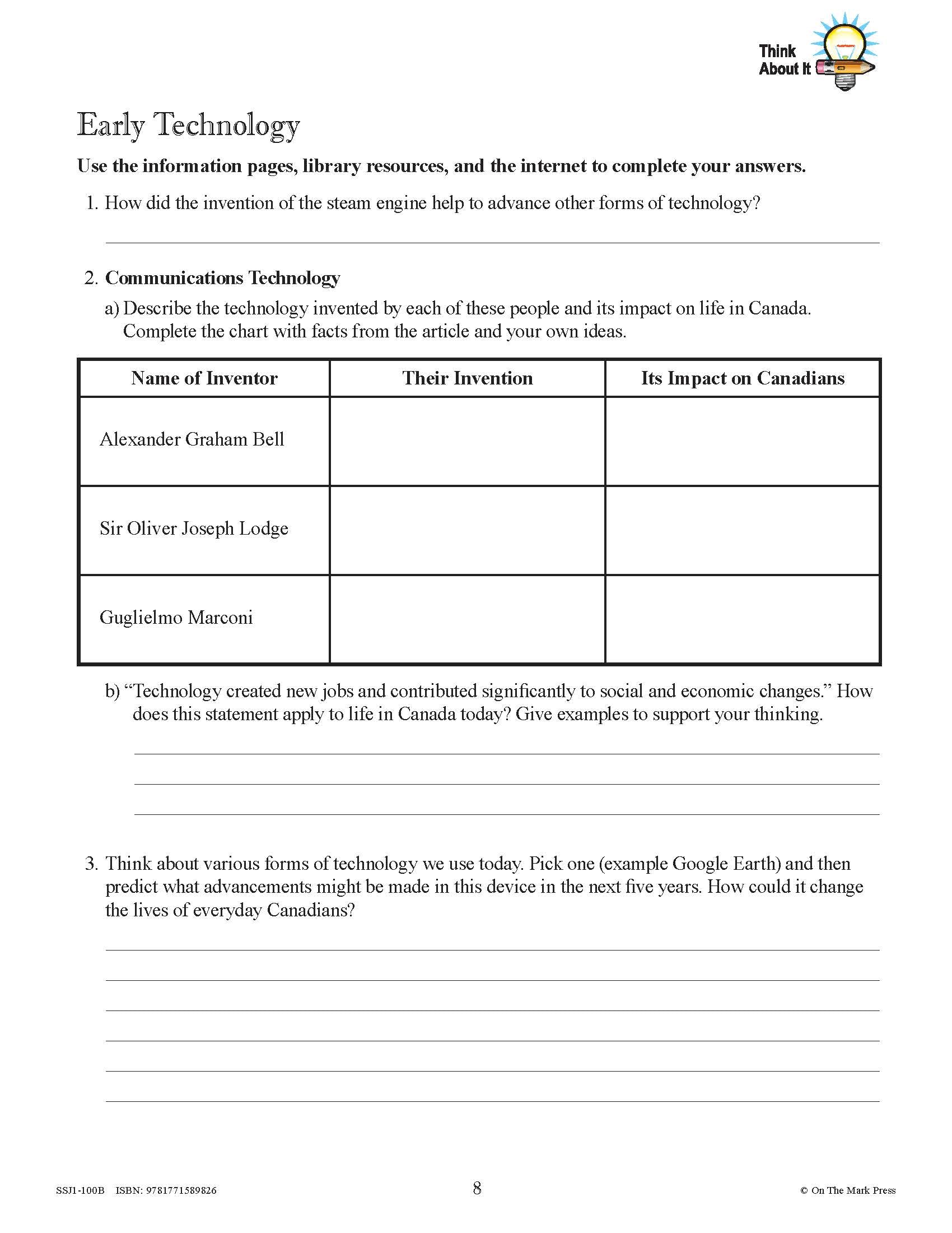 Canada: A Changing Society -10/pk Workbooks