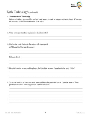 Canada: A Changing Society -10/pk Workbooks