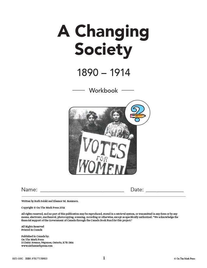 Canada: A Changing Society  - 10/pk HI/LO Workbooks