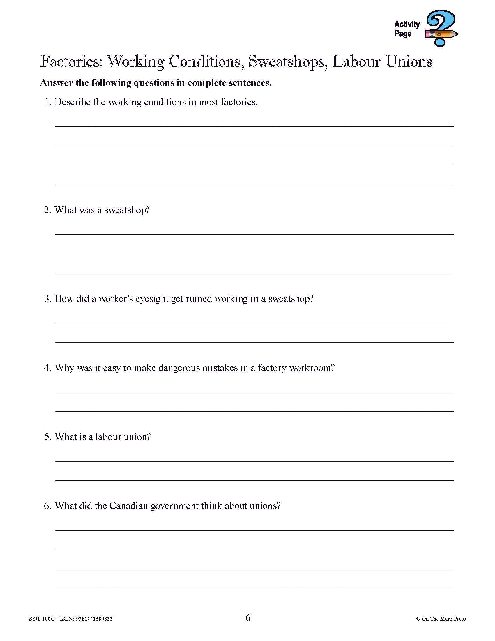 Canada: A Changing Society  - 10/pk HI/LO Workbooks