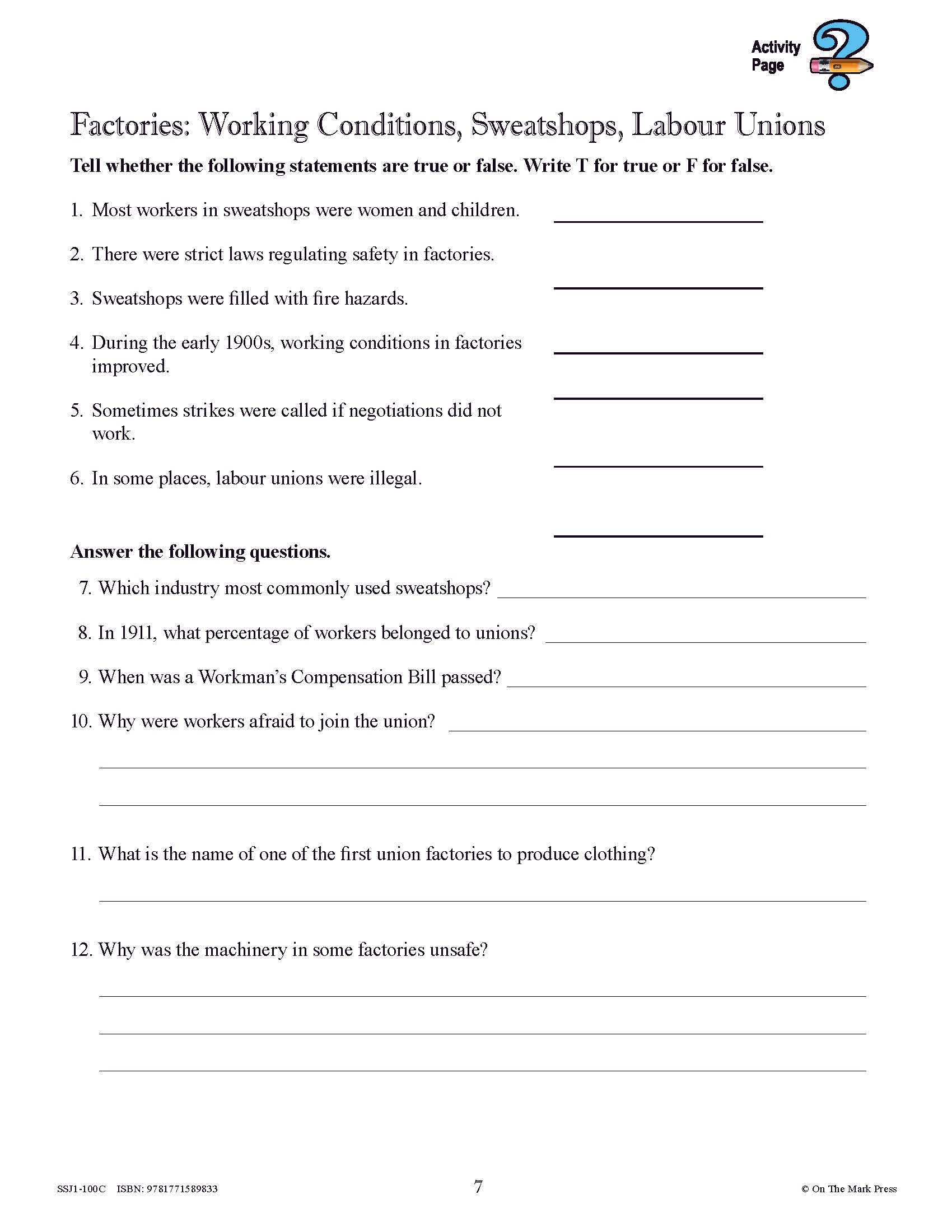 Canada: A Changing Society  - 10/pk HI/LO Workbooks