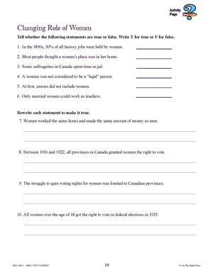 Canada: A Changing Society  - 10/pk HI/LO Workbooks