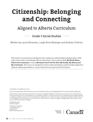 Alberta Grade 1 Science & Social Studies Full Year Savings Bundle!